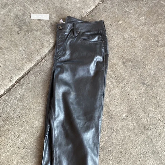 NWT Chicos Faux Leather Jean - Picture 7 of 13